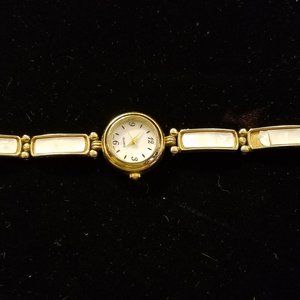White Avon Quartz Watch Older